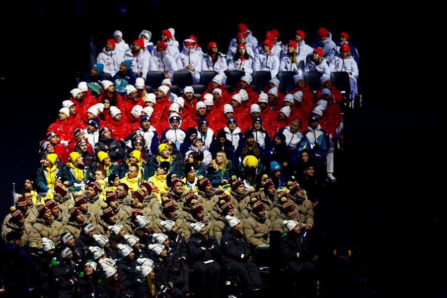 N&euml; foto: Ceremonia e hapjes s&euml; Loj&euml;rave Olimpike Dim&euml;rore