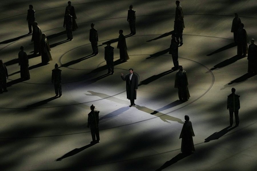 N&euml; foto: Ceremonia e hapjes s&euml; Loj&euml;rave Olimpike Dim&euml;rore