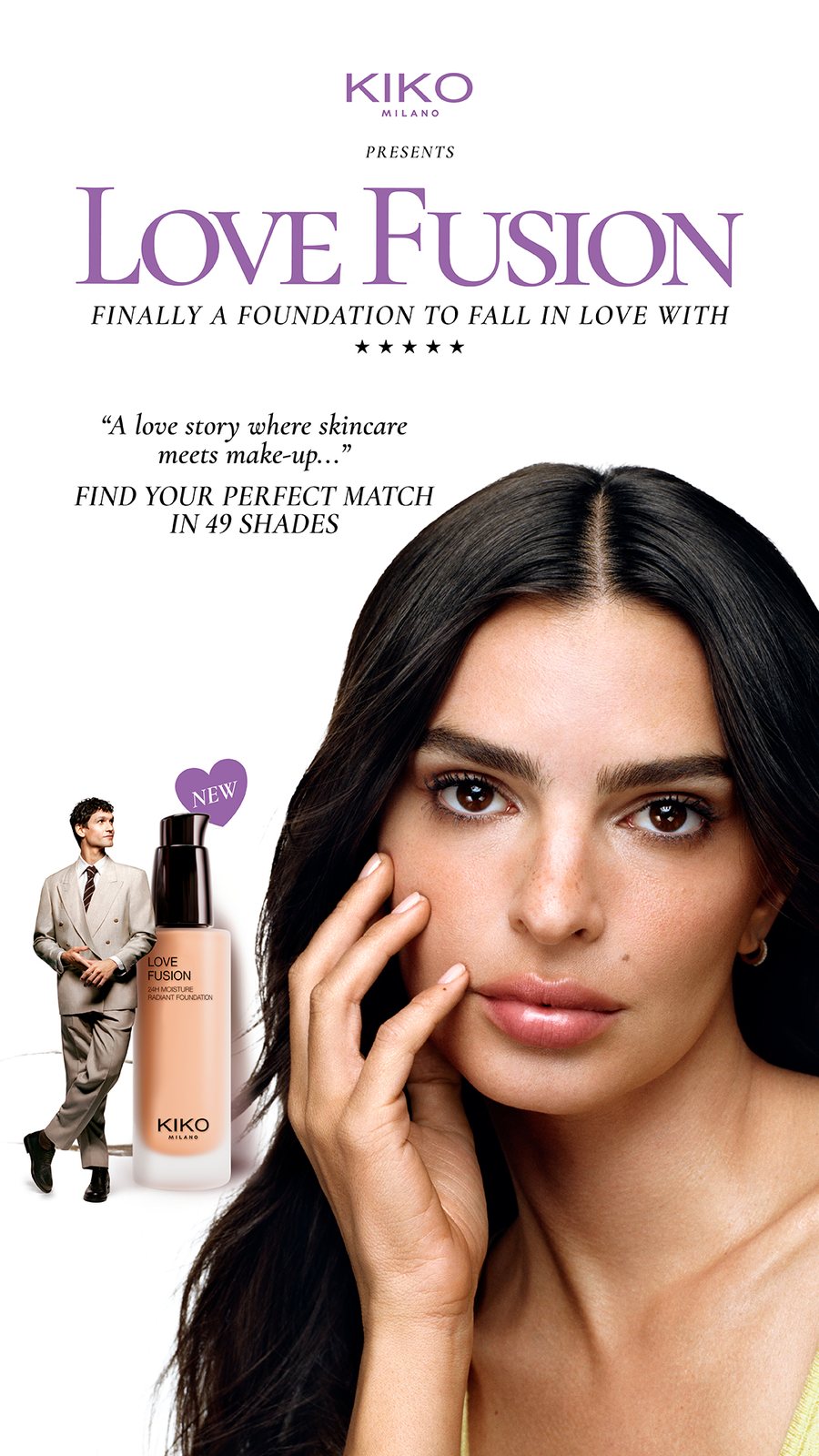KIKO MILANO Love Fusion: fondatina q&euml; bashkon kujdesin p&euml;r