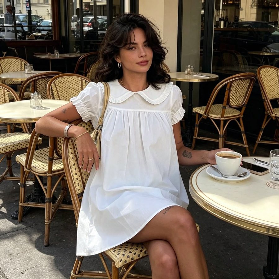 Ky &euml;sht&euml; fustani elegant q&euml; po l&euml; n&euml; hije &ccedil;do