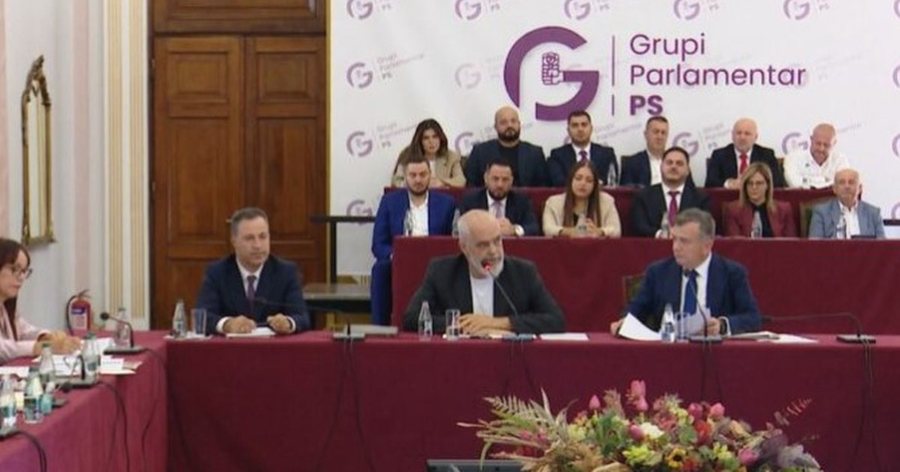 Mbledhje maraton&euml; e Grupit Parlamentar t&euml; PS/ Rama i pranish&euml;m,