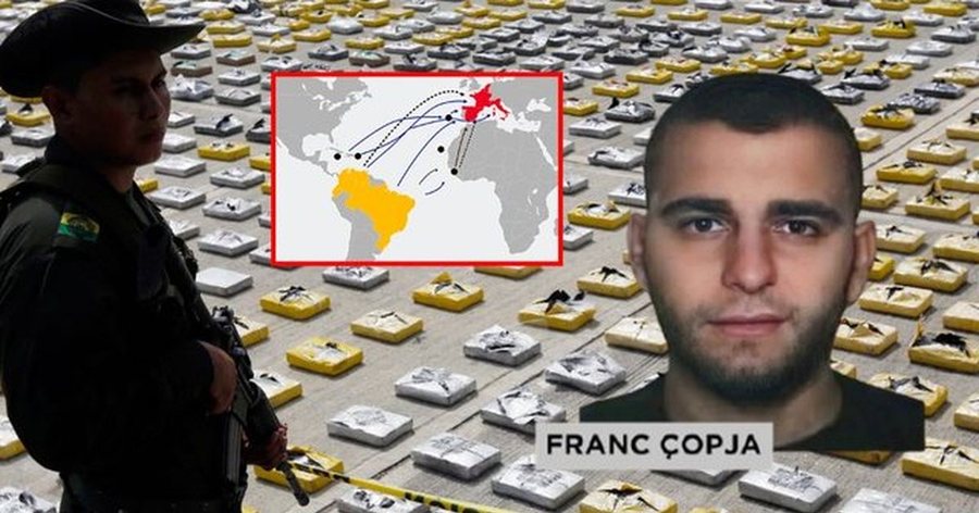 "Klani Çopja trafikoi 28 tonë kokainë në një
