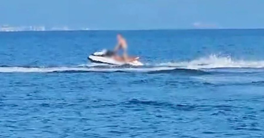 Turisti belg ra nga "Jet Ski" te Shkëmbi i Kavajës/