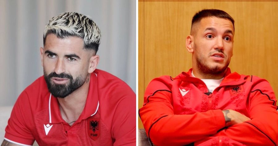 Rekordmeni Elseid Hysaj dhe goladori Rey Manaj, ndajnë emocionet e tyre me