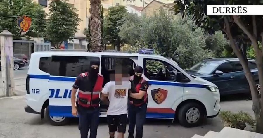 Shp&euml;rndanin l&euml;nd&euml; narkotike n&euml; plazhin e Durr&euml;sit,