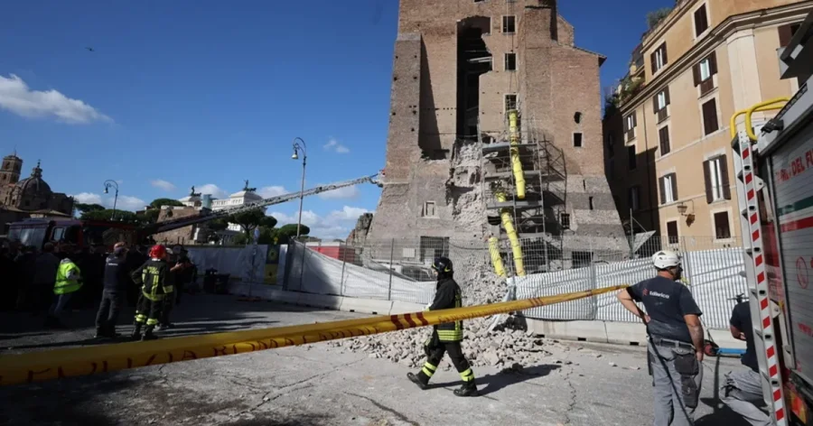 Shembja e kullës në Romë! Dëshmia tronditëse e