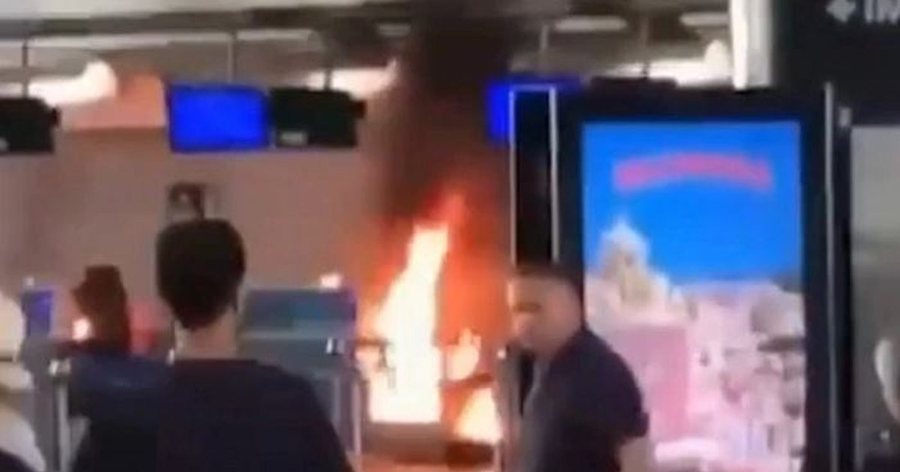 Panik dhe kaos në aeroportin "Malpensa", një burrë i