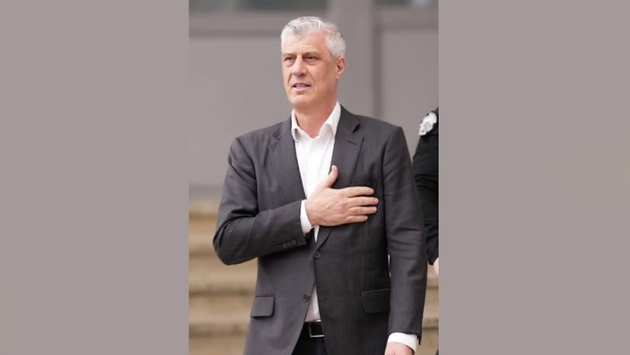 Ish-presidenti Hashim Thaçi në Prishtinë, reagon kryeministri