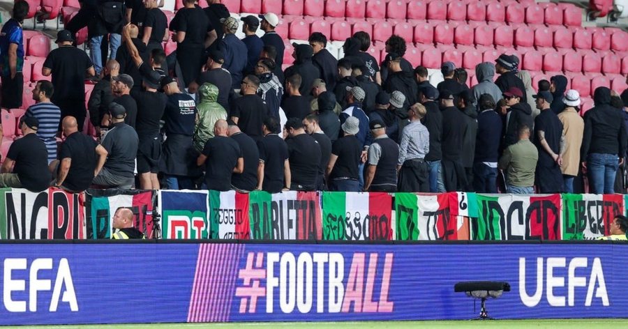 Tensione në ndeshjen Izrael-Itali, tifozët axurrë injorojnë