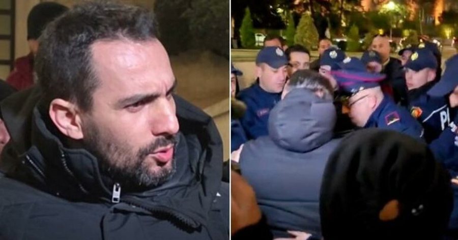 Protesta e Adriatik Lapajt para kryeministris&euml;/ Policia publikon planin e