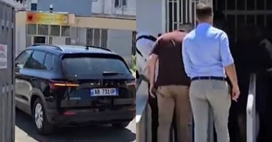 FOTO/ Agjentët e BKH-së mbërrijnë në paraburgimin e