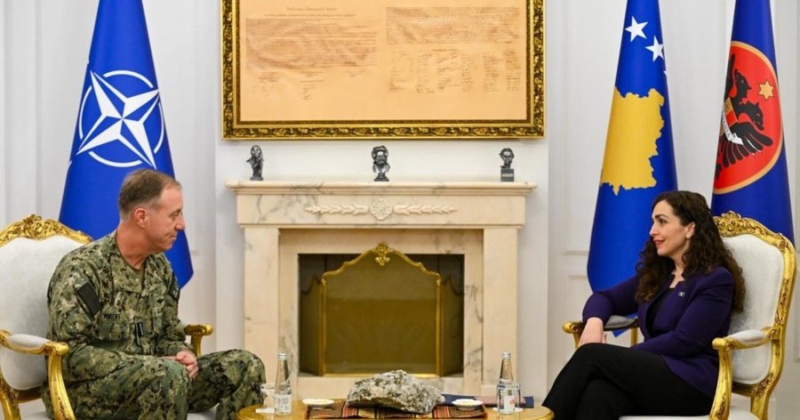 Osmani i thot&euml; admiralit t&euml; NATO-s se Kosova p&euml;rballet me