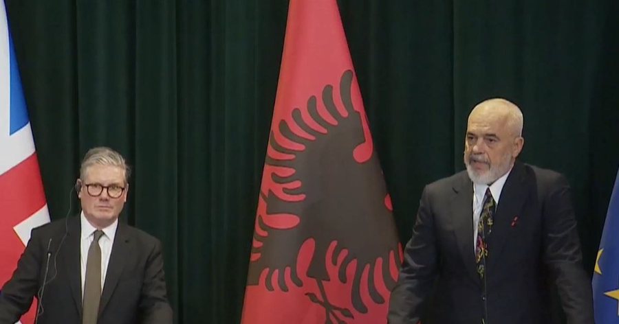 Starmer në Tiranë: Do thellojmë partneritetin strategjik për