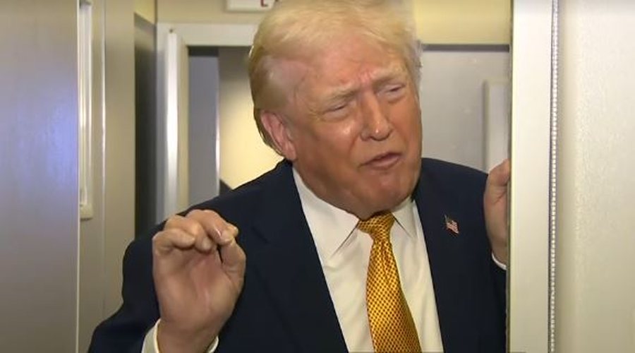 &ldquo;Vendi drejtohet nga nj&euml; njeri i s&euml;mur&euml;&rdquo;, Trump