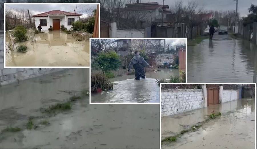 Situatë e rënduar nga përmbytjet në Durrës. Mbi 600