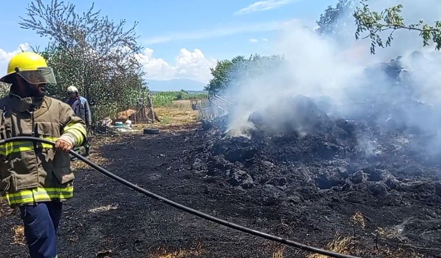 Shmanget ngjarja e r&euml;nd&euml;/ Zjarri n&euml; kavaletat e ushqimit t&euml;