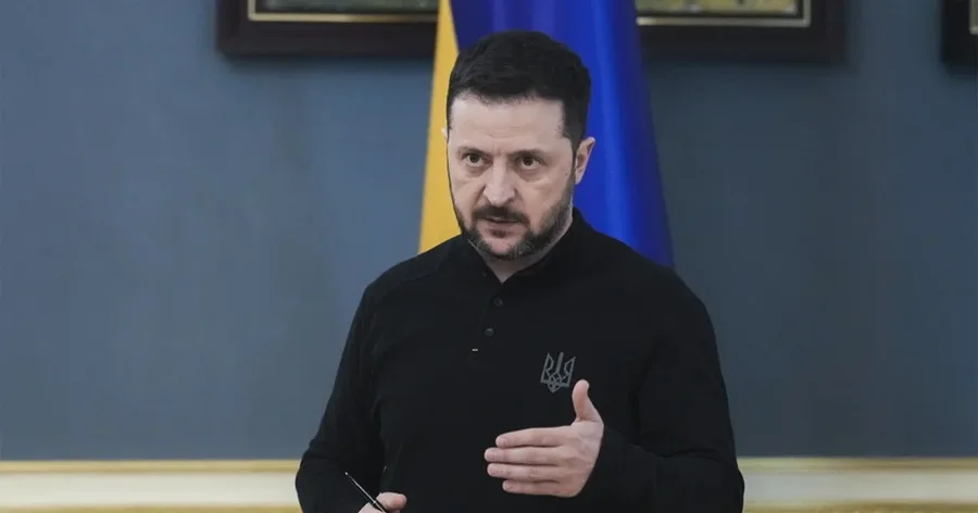 Zelensky p&euml;rsh&euml;ndet paket&euml;n prej 90 miliard&euml; eurosh t&euml;