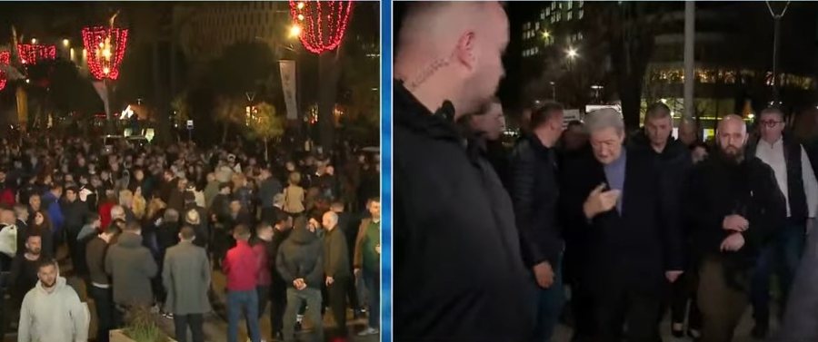 VIDEO/ Protesta kundër mbylljes së TikTok, Berisha i bashkohet të