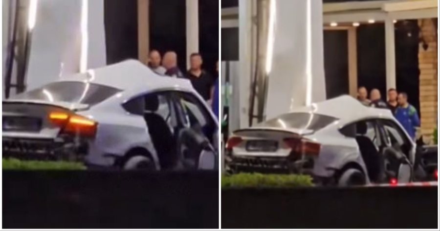 Aksident në autostradën Tiranë-Durrës, automjeti del nga