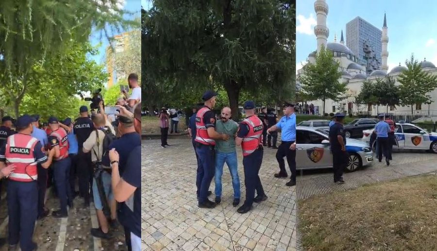 Vijojn&euml; tensionet para Kuvendit/ Protestuesit hedhin vez&euml; drejt