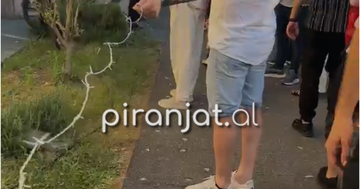 VIDEO  Protestuesit i vendosin gardhin simbolik me gjemba Ministrisë së Brendshme