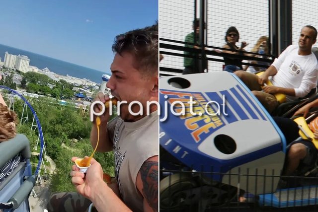 Influenceri filmon veten duke ngr&euml;n&euml; kotoleta pule n&euml; nj&euml;