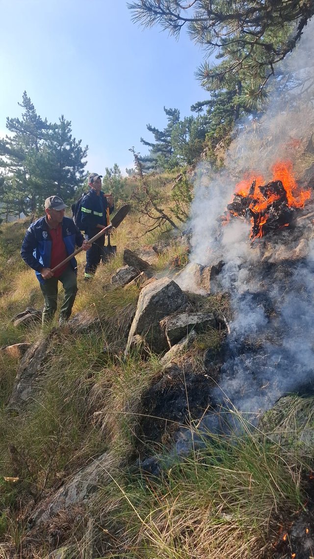 Era e fortë riaktivizon zjarrin mes fshatit Lekas dhe Voskopojë