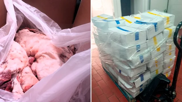 Skandali/ Sekuestrohen mbi 6 ton produkte mishi n&euml; Greqi, t&euml;