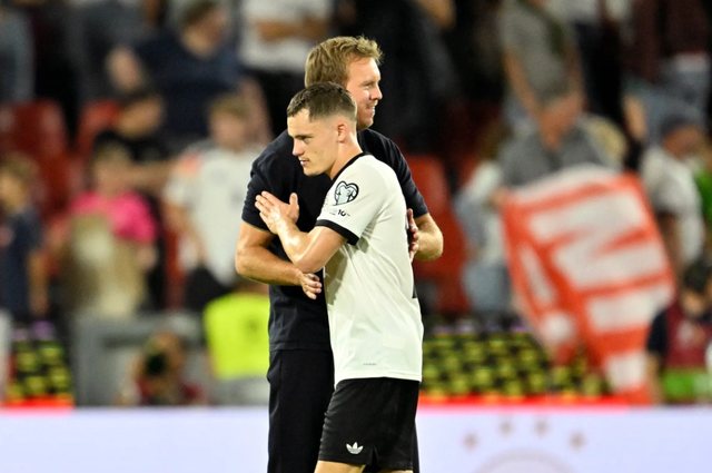 Gjermania, Nagelsmann p&euml;rk&euml;dhel dyshen Musiala-Wirtz: Jan&euml;
