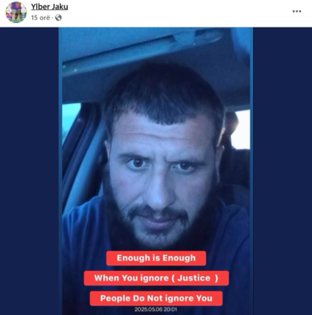 Vrasja për pronat në Has/ Autori Ylber Jaku e kishte