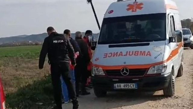 I zuri poshtë dheu pas shembjes së kanalit të HEC-it në