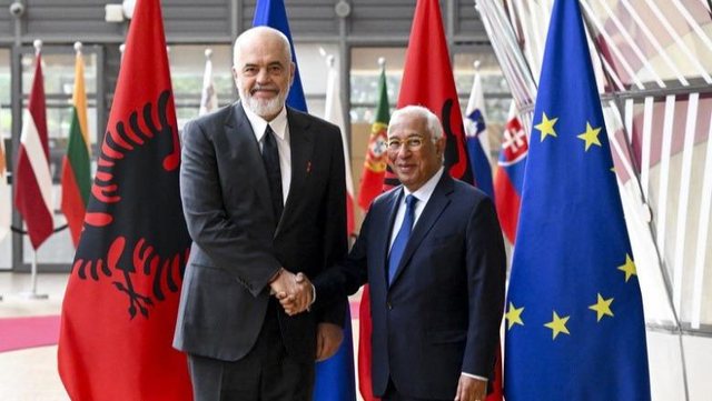 Presidenti i Këshillit Europian, Antonio Costa uron Ramën për