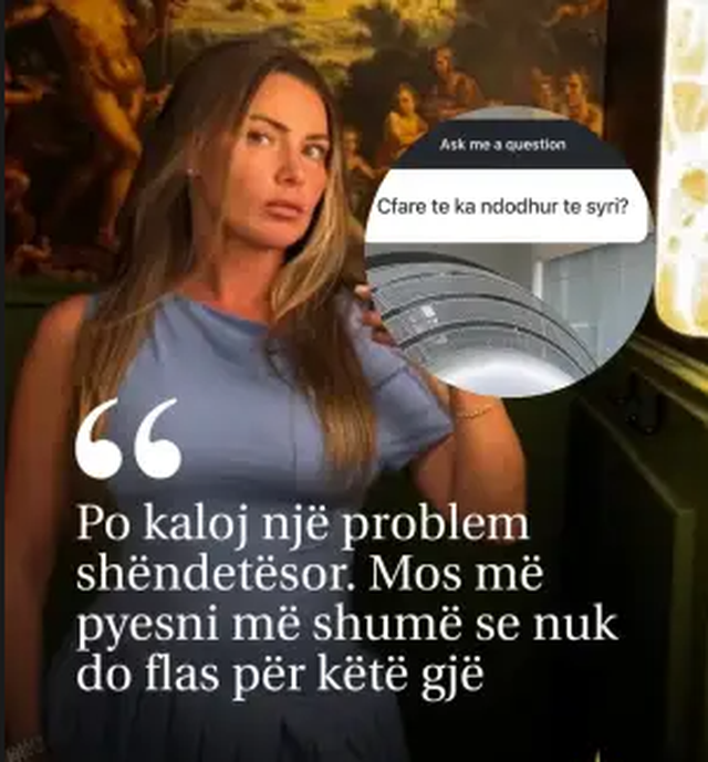 Olta Gixhari tregon për herë të parë çfarë ka