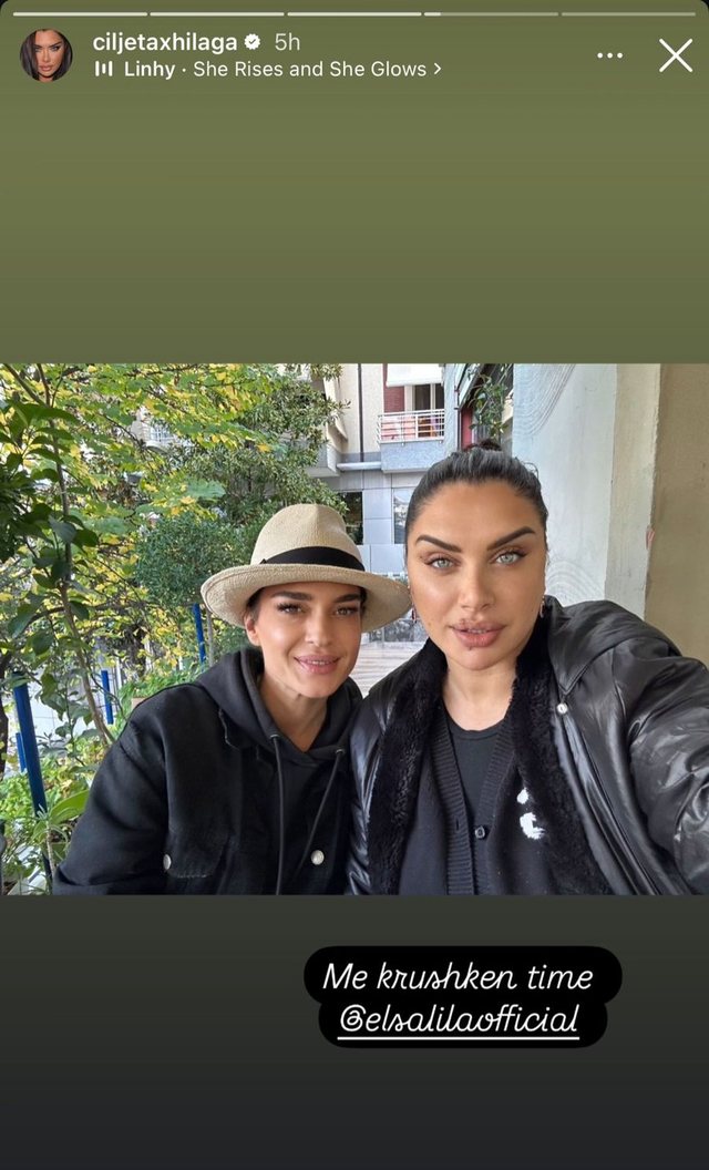 Çiljeta Xhilaga na prezanton me krushkën! Fotoja e fundit që