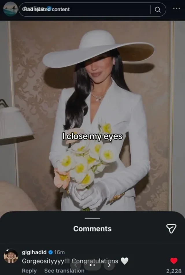 FOTO/ Dikur kunata, komenti i Gigi Hadid p&euml;r martes&euml;n e Dua Lip&euml;s
