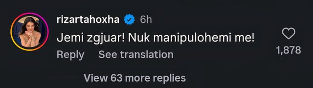&ldquo;Nuk manipulohemi&rdquo;/ Personazhet e famsh&euml;m komentojn&euml;