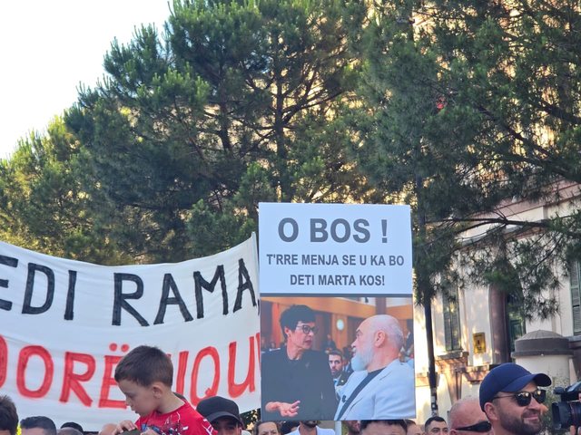 ‘O bos t’rre menja se u ka bo deti Marta Kos’, mesazhet