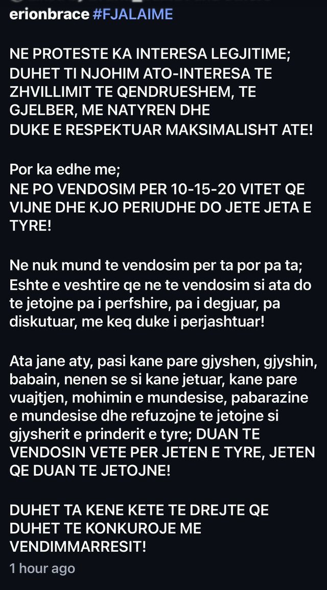 Shqiptar&euml;t 26 dit&euml; revolt&euml; p&euml;r largimin e Ram&euml;s/
