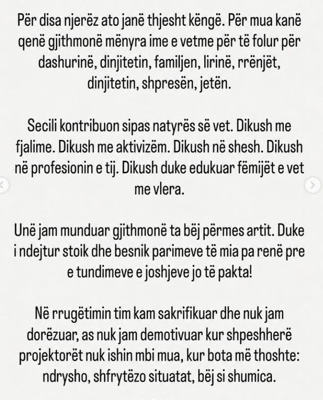 &ldquo;Protesta ka zgjuar vet&euml;dijen qytetare&rdquo;/ Revolta p&euml;r