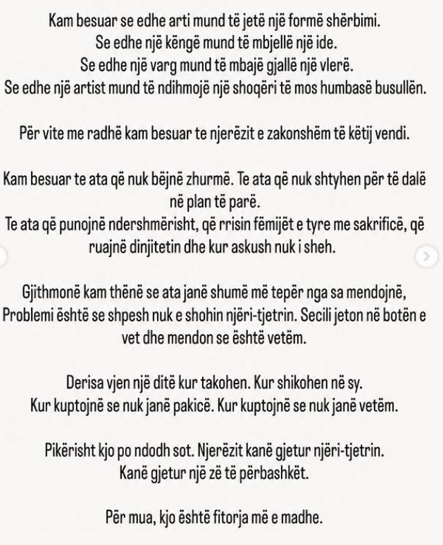 &ldquo;Protesta ka zgjuar vet&euml;dijen qytetare&rdquo;/ Revolta p&euml;r