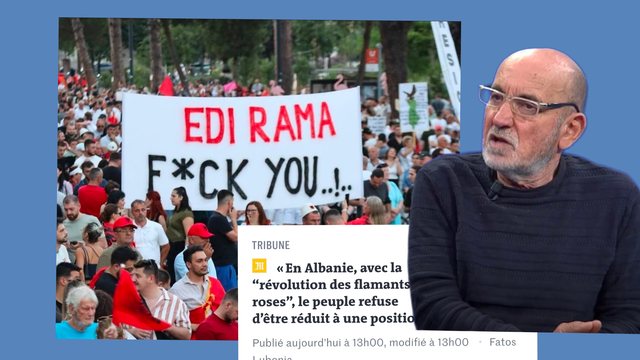 Fatos Lubonja tregon Revolucionin e flamingove p&euml;r Le Monde: Kjo