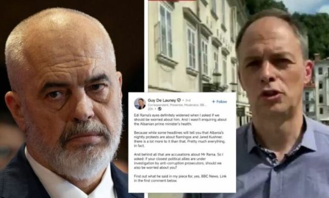Gazetari i BBC zbulon prapaskenat e intervistës me Ramën, si reagoi