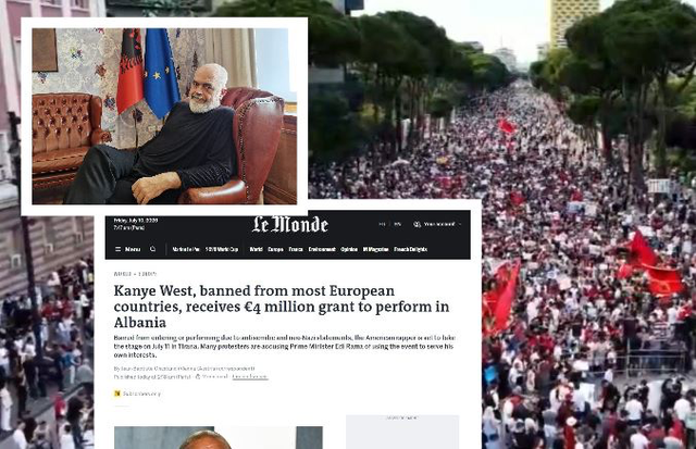 Le Monde: I ndaluar n&euml; shumic&euml;n e vendeve evropiane, Kanye West merr 4