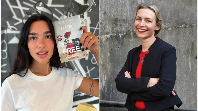 Protestat n&euml; Shqip&euml;ri/ Dua Lipa thyen heshtjen, shfaqet me shkrimtaren