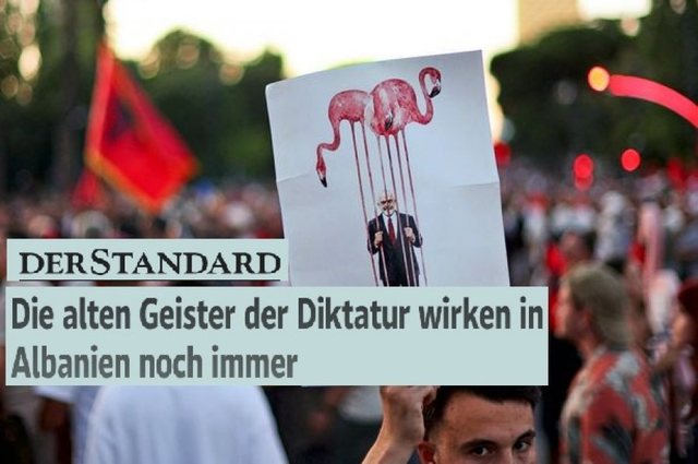 &lsquo;Der Standard&rsquo;: Rama ka rikthyer hijet e diktatur&euml;s n&euml;