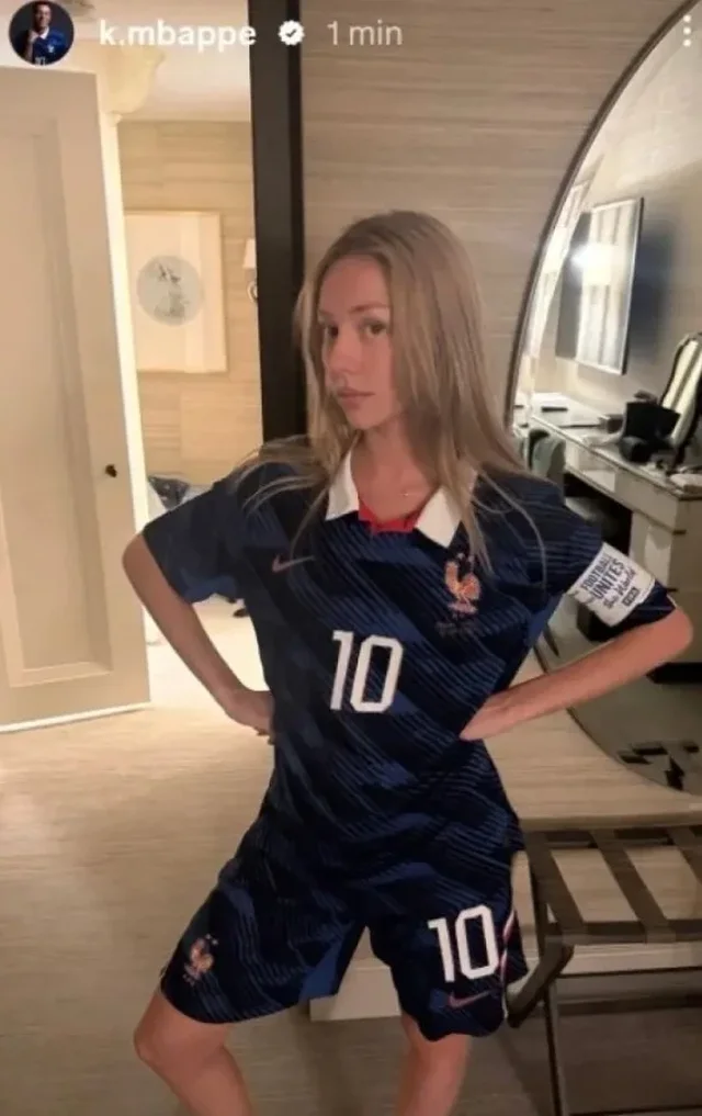 Gafa e Mbappe nxjerr zbuluar yllin e Francës, poston gabimisht të