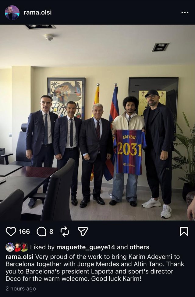 Nga Partizani te Barcelona! Olsi Rama shfaqet në prapaskenat e transferimit