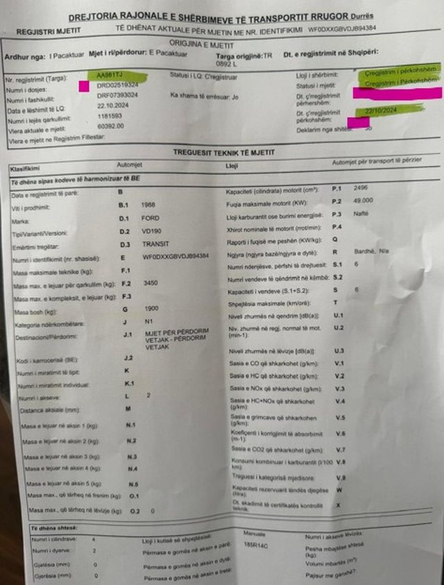 Skandal si Unaza/ ARRSH shpalli fituese kompanin&euml; me letra false n&euml;