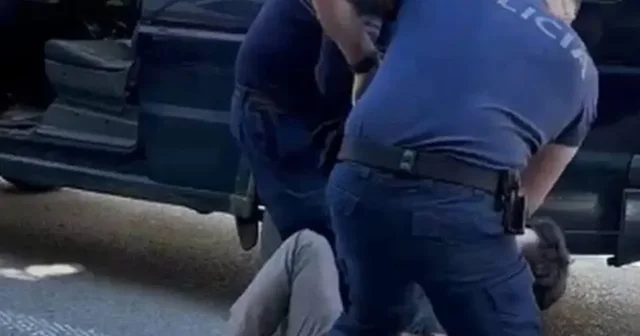 Përplasi 3 makina policie ditën e djeshme në Tiranë dhe