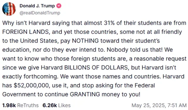"Po i japim miliarda dollarë"/ Trump këmbëngul në